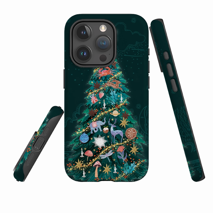 Elegant Comfort iPhone Tough Case - Kitsch Tree By Emma Frances Grant