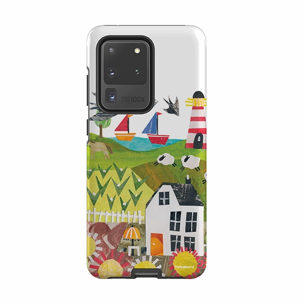 Samsung Tough Case - Countryscape I By Tracey English Fashion Choice Rugged Feel