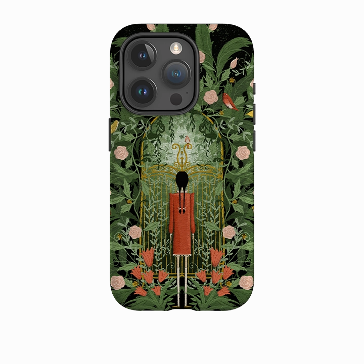 Textured Comfort iPhone Case - Secret Garden By Maja Lindberg