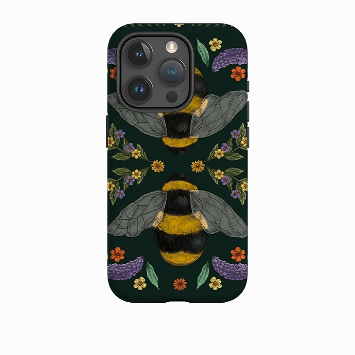 iPhone Tough Case - Bee Love By Jade Mosinski Sleek Build