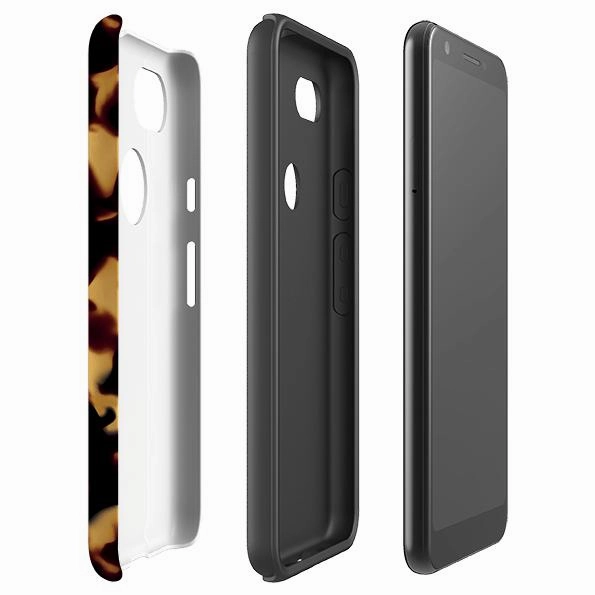 Hybrid Look Bold colors Google Tough Case -  Lava