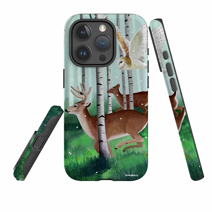 iPhone Tough Case - Winter Woods By Bex Parkin Refined Look Luxury Look