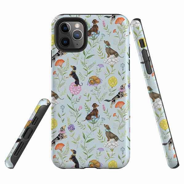 Comfort Feel Tactile Feel iPhone Tough Case - Doxy Day Afternoon Sky By Catherine Rowe