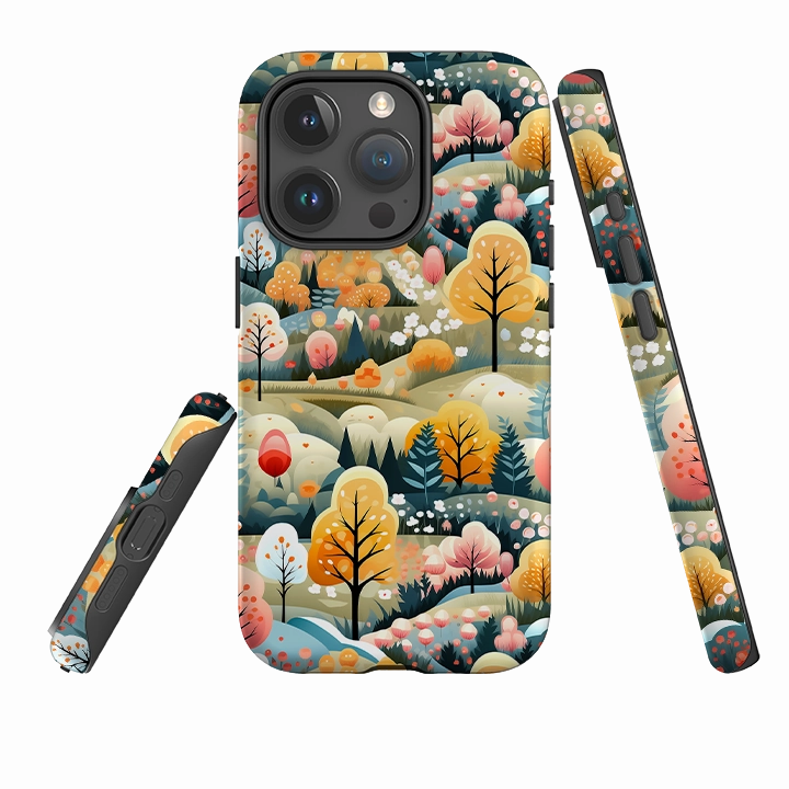 Comfort Pattern Texture iPhone Tough Case - Forest Of Dean