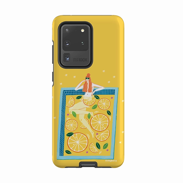 Premium Build Samsung Tough Case - Lemonade By Madalina Andronic