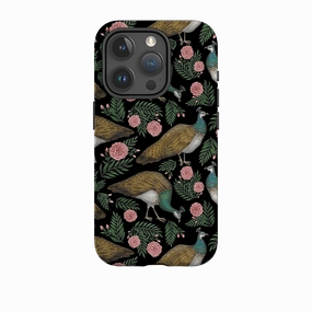 iPhone Tough Case - Peahen By Catherine Rowe Luxury Feel Fashion Accent