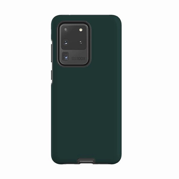 Soft Interior Samsung Tough Case - Forest Green