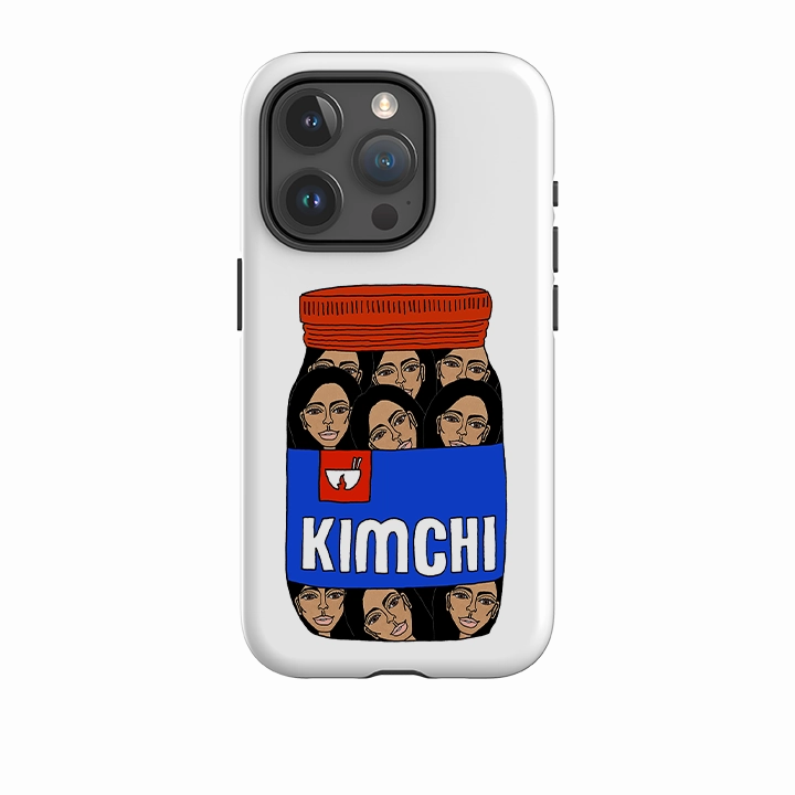 iPhone Tough Case - Kimchi By Angelica Hicks Hybrid Form Clear Pattern
