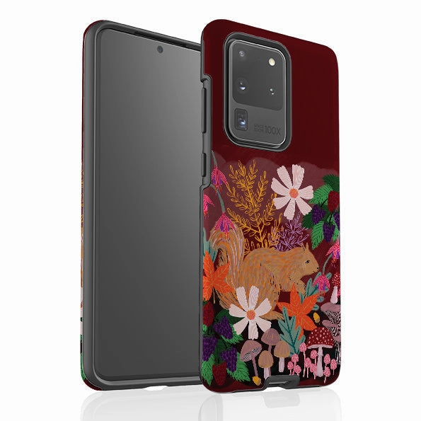 Samsung Tough Case - Autumn Squirrel By Lee Foster Wilson Water shield