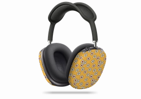 soft matte airpods case Smiley Yellow Airpod Max Case