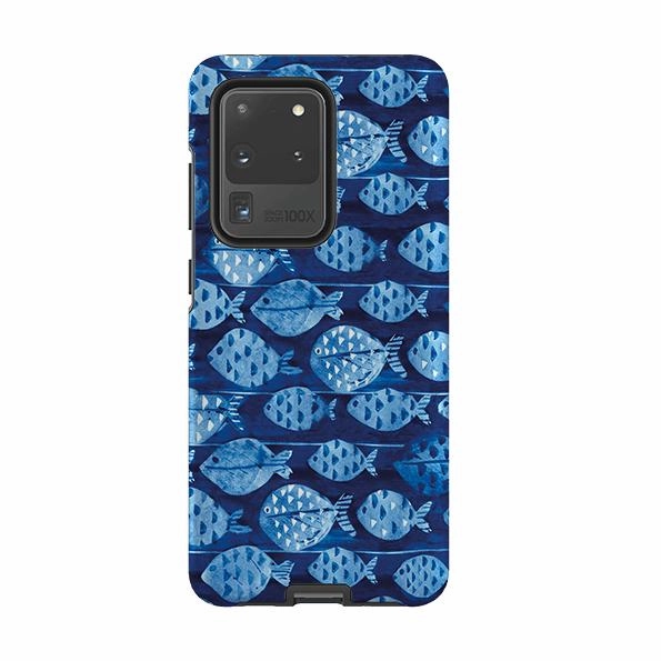 Samsung Tough Case - Bluefish By Sarah Campbell Clear Design