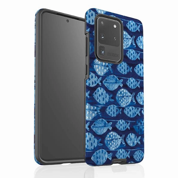 Samsung Tough Case - Bluefish By Sarah Campbell Trendy Design