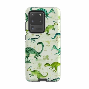 Ergonomic grip Samsung Tough Case - Dinoland By Katherine Quinn
