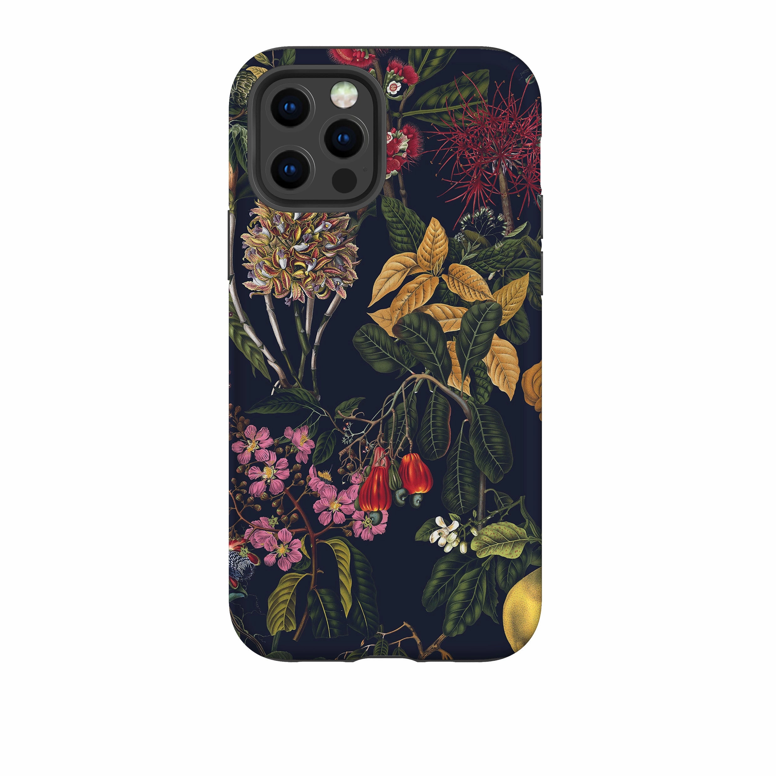 Stylish Detail Layer iPhone Tough Case - Exotica Black