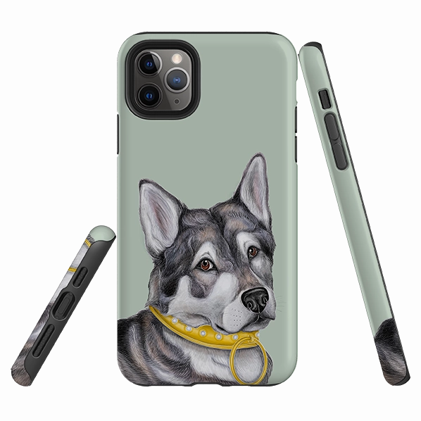 Grip Texture Modern Detail iPhone Tough Case - Huskey By Catherine Rowe