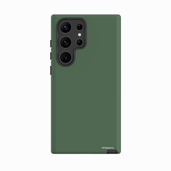 Premium Texture Layer Samsung Tough Case - Chicago Green