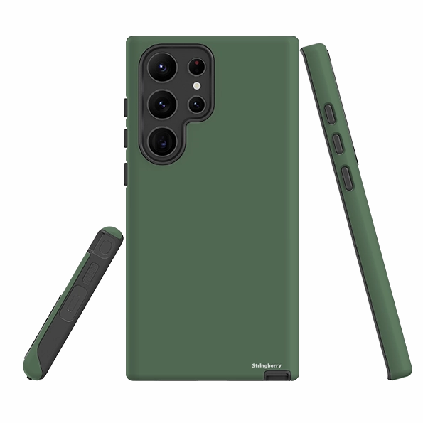 Stylish Detail Rugged Edge Samsung Tough Case - Chicago Green