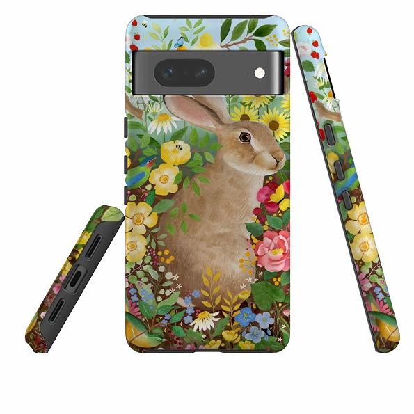 Google Tough Case -  Rabbit Garden By Bex Parkin Protective Detailing