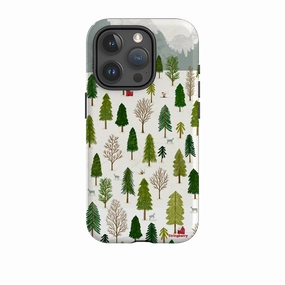 Comfort Edge iPhone Tough Case - Winter Landscape III By Katherine Quinn