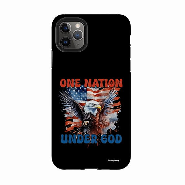 Everyday Comfort Rugged Feel iPhone Tough Case - One Nation