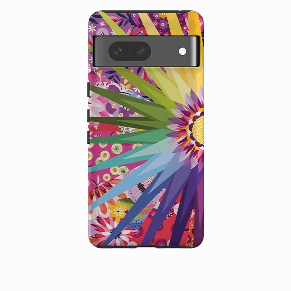 Google Tough  Case - Floral Sunshine II By Ali Brookes Durable Form Durable Build Quality