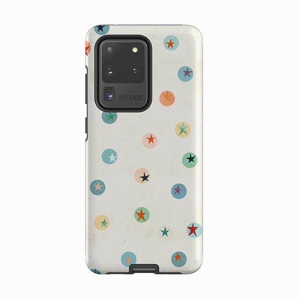 Simple Finish Samsung Tough Case - Stella Eclipse By Katherine Quinn