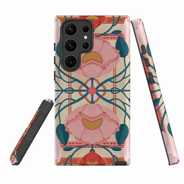 Samsung Tough Case - Leda By Nina Pace anti dust