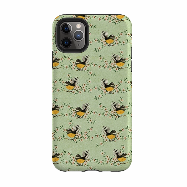 Luxury Finish Texture iPhone Tough Case - Fantail By Katherine Quinn