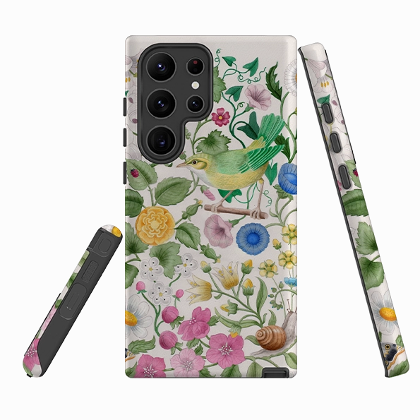 Modern Form Elegant Design Layer Samsung Tough  Case - Botanical Garden By Bex Parkin
