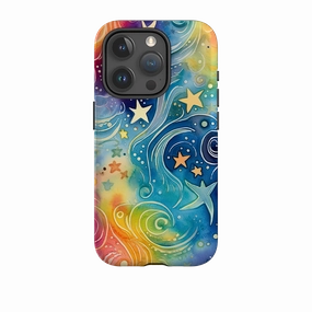 iPhone Case - Cosmic Stars Light Protection Shock Layer