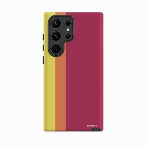 Samsung Tough Case - Bari Chroma-Stripe Soft Material Gloss Surface Layer