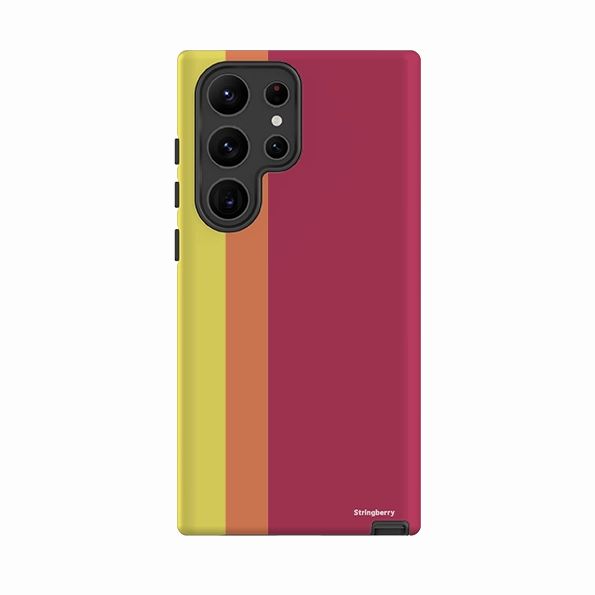 Samsung Tough Case - Bari Chroma-Stripe Smooth Feel Luxury Pattern