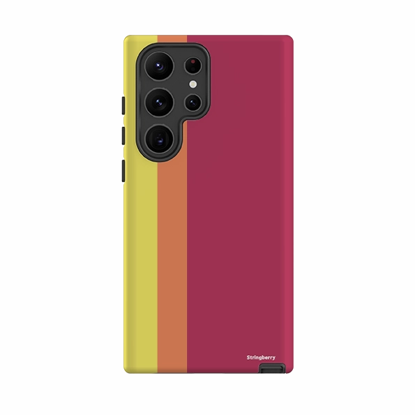 Samsung Tough Case - Bari Chroma-Stripe Soft Material Gloss Surface Layer