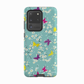 Samsung Tough Case - Sea Holly By Sarah Campbell Elegant Comfort Shock Guard
