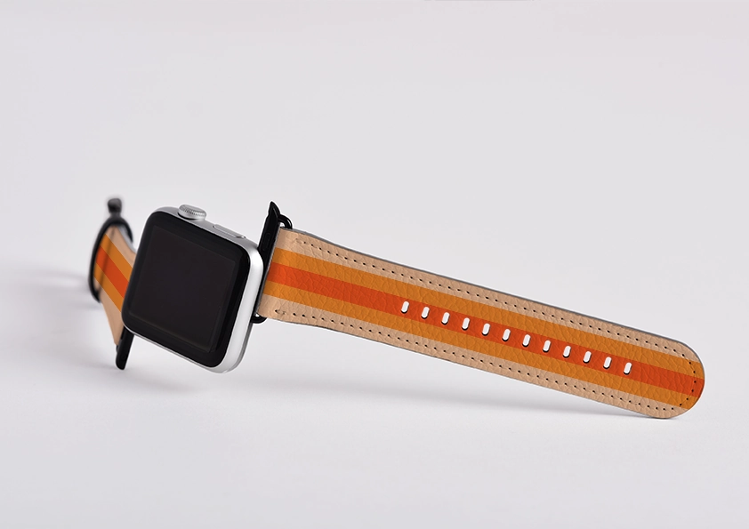 Comfort Functional Look Apple Watch Strap- London Chroma Stripe