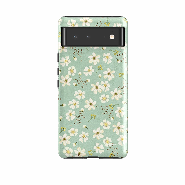 Vibrant Finish Flexible Detail Google Tough Case -  Manuka Floral By Katherine Quinn