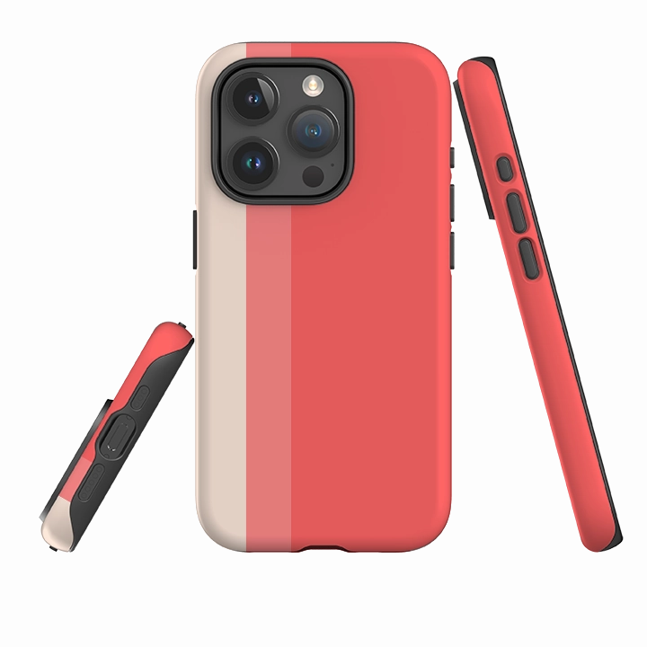 Flexible Detail Daily Style iPhone Case - Singapore Chroma Stripe