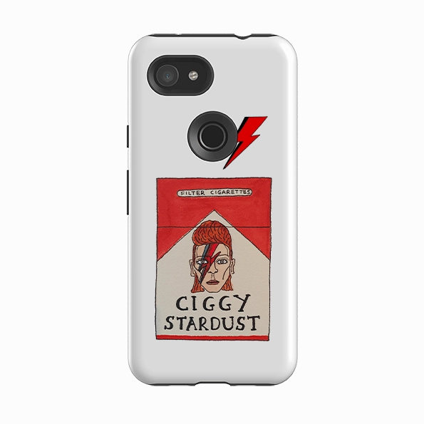 Flexible Comfort Office use Google Tough Case -  Ciggy Stardust By Angelica Hicks