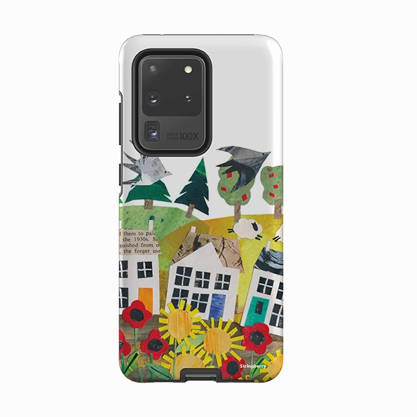Samsung Tough Case - Countryscape II By Tracey English Sleek Edge Design Premium Surface Finish
