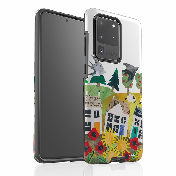 Samsung Tough Case - Countryscape II By Tracey English Vivid Finish Grip Safe