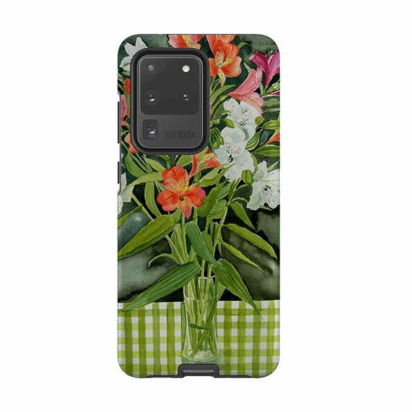 Flexible Detail Design Samsung Tough Case - Fresias By Mary Stubberfield