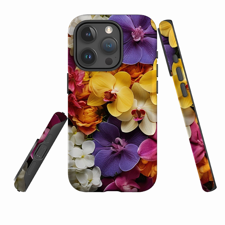 Premium Protection Durable Detail iPhone Tough Case -Lewes Floral III