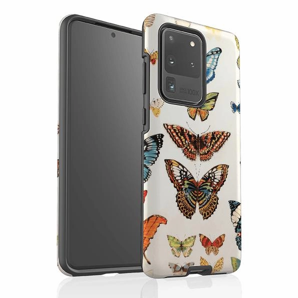Samsung Tough Case - Butterflies By Sarah Campbell Magnetic Mount Compatible