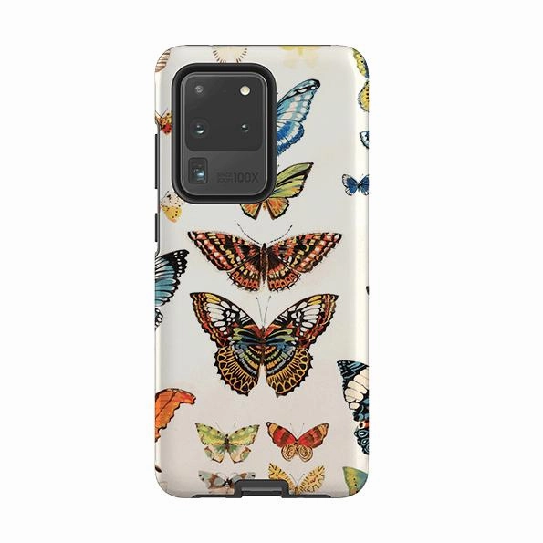 Sporty Appeal Textured Comfort Samsung Tough Case - Butterflies By Sarah Campbell