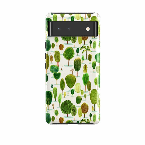 Google Tough Case -  Summer In The Arboretum By Katherine Quinn Shock Surface Layer