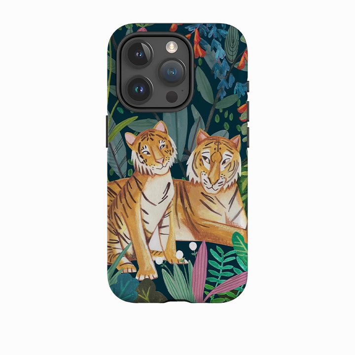 iPhone Tough Case - Tiger By Caroline Bonne Muller Ultra Thin