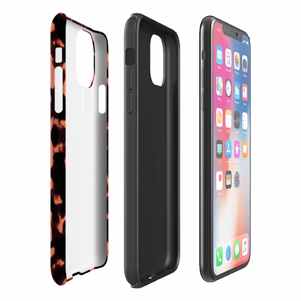 iPhone Tough Case - Teaberry Frosted surface