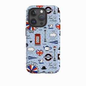 Daily Durability iPhone Tough Case - Blue London