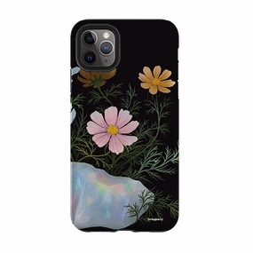 iPhone Tough Case - Opal and Cosmos By Anna Stead Modern Aesthetic Premium Material