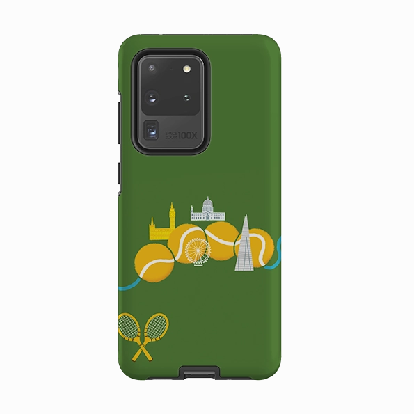 Premium Detail Finish Samsung Tough Case - Tennis